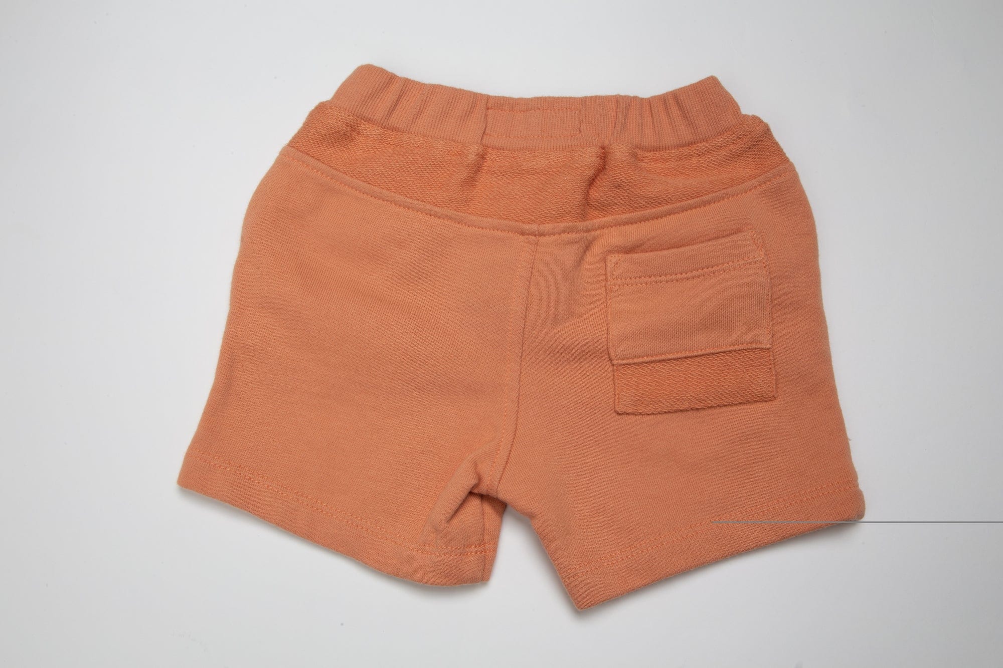 جينجرسنابس شورت ولادي سادة قطن بربطة أحمر بنفسجي