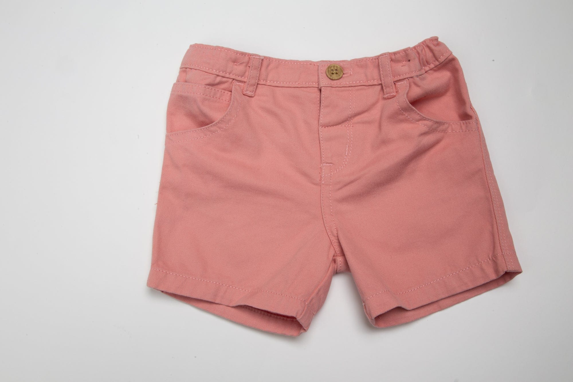 جينجرسنابس شورت أولادي تشينو بسحاب وردي