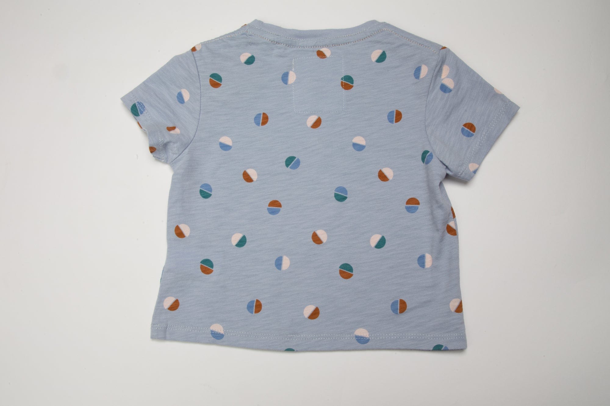 جينجرسنابس تي شيرت ولادي كرات نص كم أوف وايت