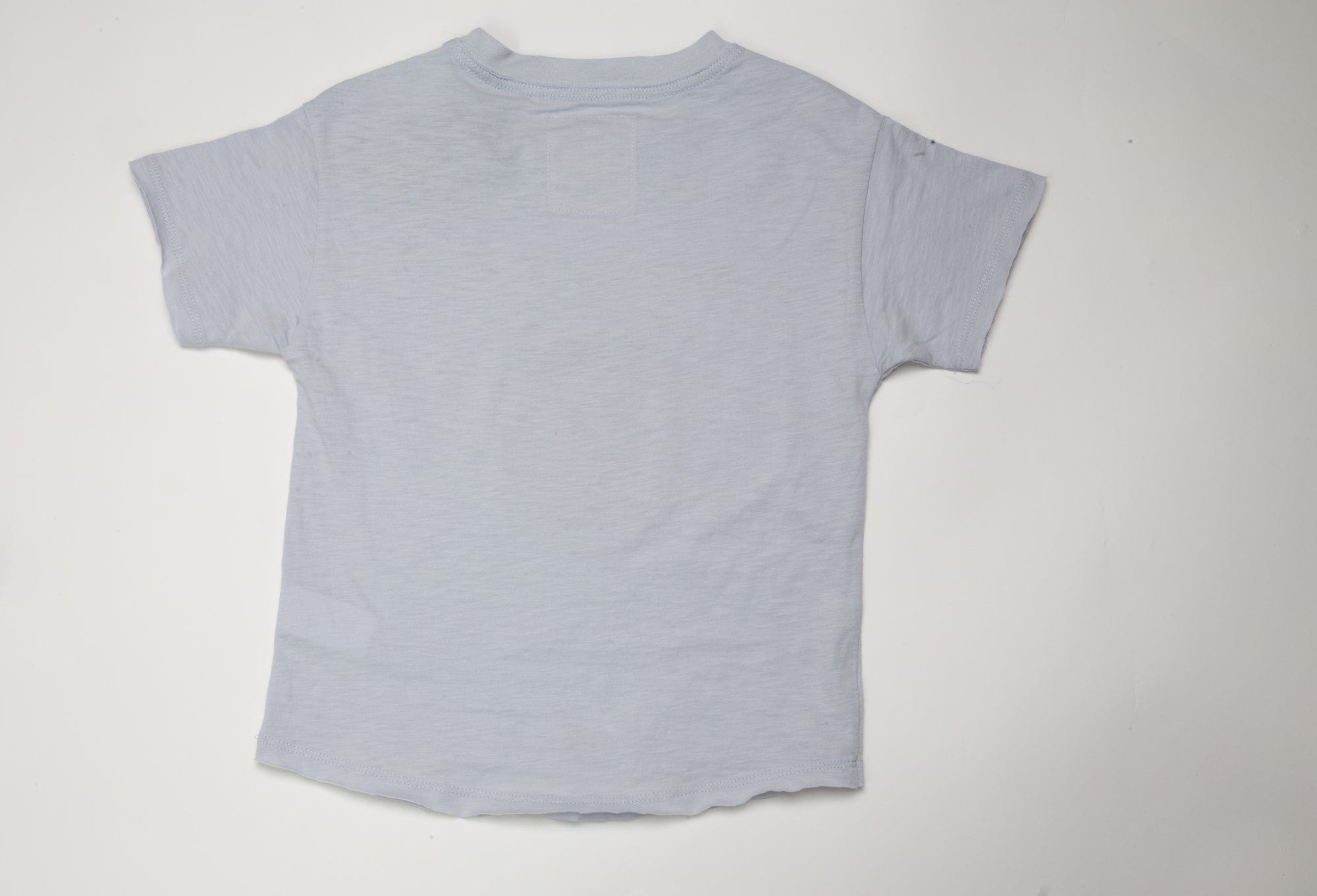 جينجرسنابس تي شيرت ولادي بطبعة جملة ورسمة أزرق