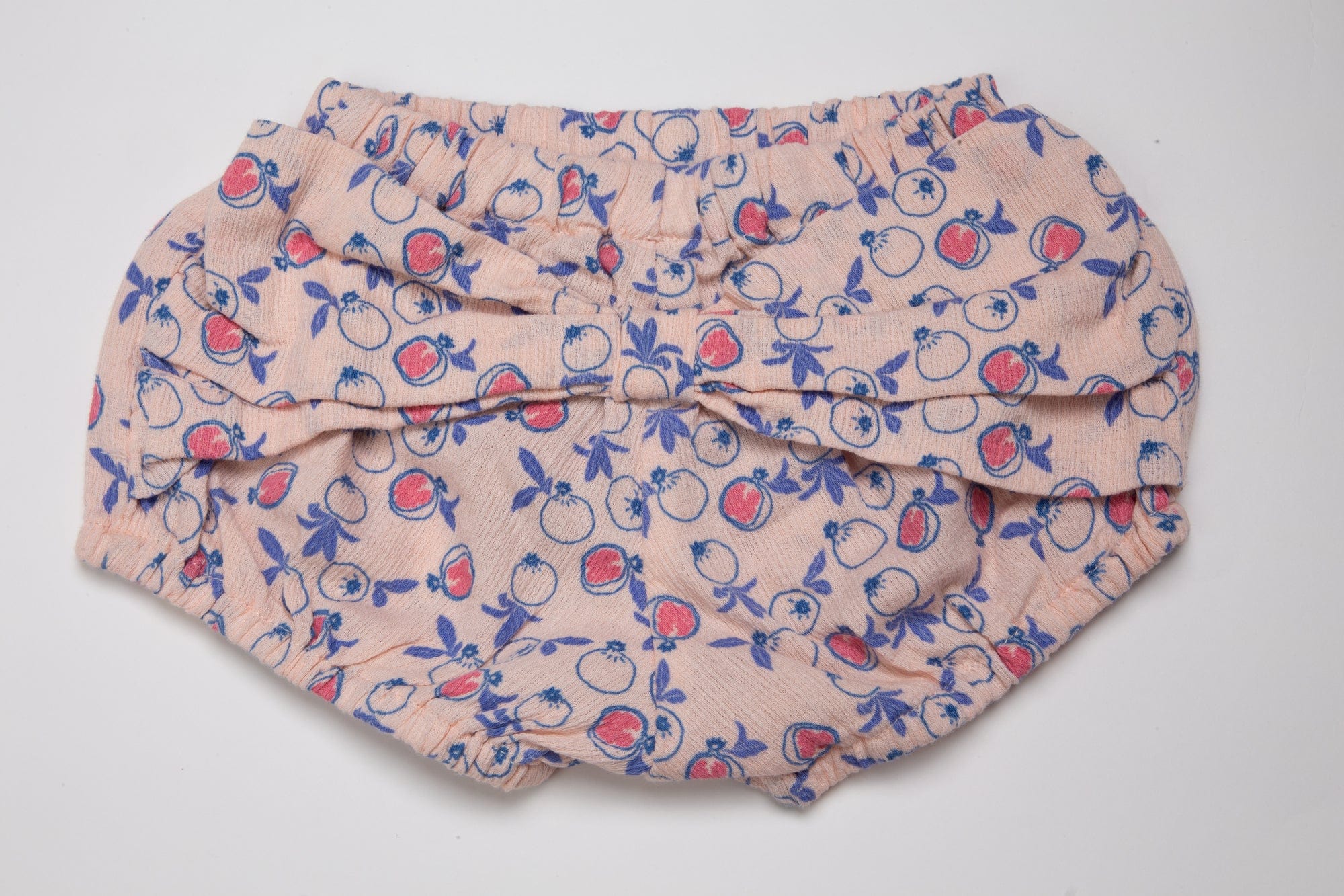 جينجرسنابس شورت بيبي بنات بنمط رمان أحمر بنفسجي