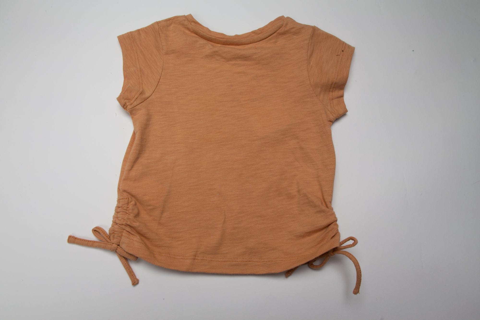 جينجرسنابس تي شيرت بيبي بنات مزين بطبعة أرنب بني