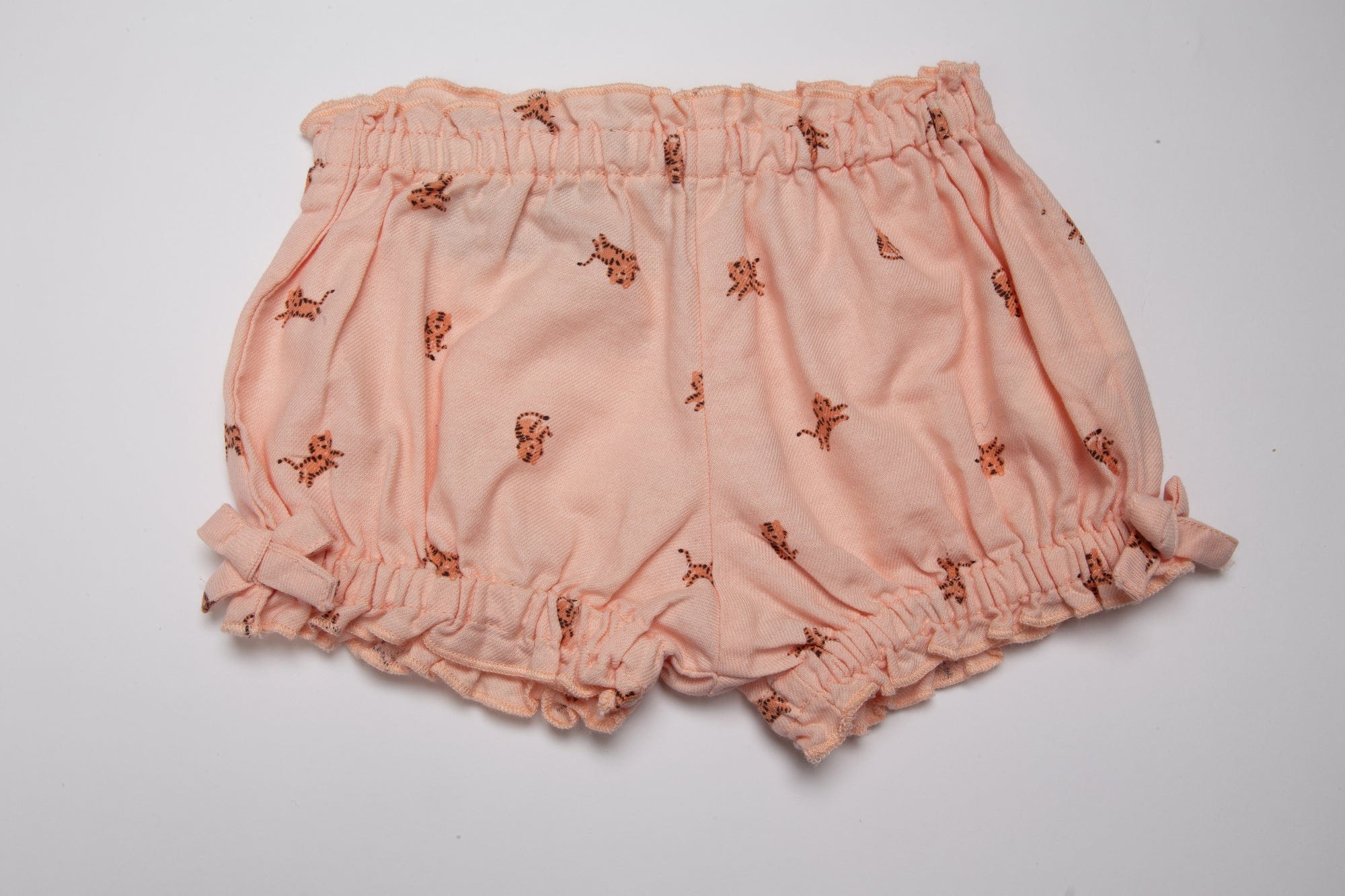 جينجرسنابس شورت بيبي بنات بنمط قط أحمر بنفسجي