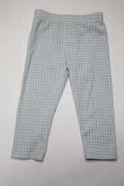 جينجرسنابس بنطلون ليقنز رضع بناتي بنمط مربعات أزرق