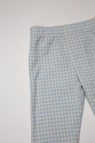جينجرسنابس بنطلون ليقنز رضع بناتي بنمط مربعات أزرق