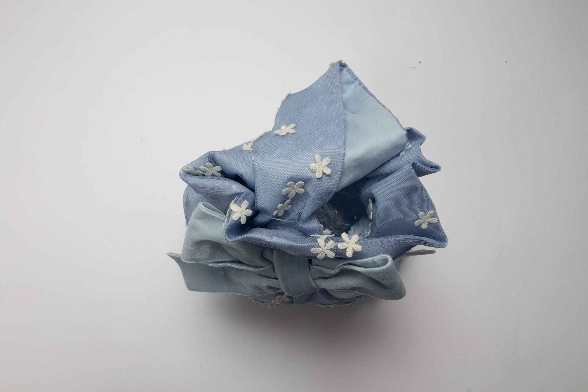 جينجرسنابس حقيبة بناتي يد موردة أزرق