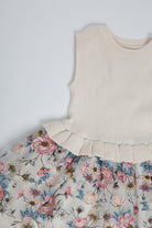 جينجرسنابس فستان بناتي مورد نص كم منفوخ متعدد الألوان