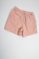 جينجرسنابس شورت ولادي قطن بأزرار أمامية البرتقالي