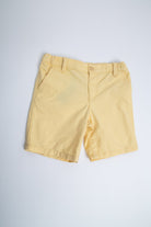 جينجرسنابس شورت ولادي سادة قصير أصفر