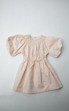 جينجرسنابس فستان مربعات مخصر نص كم بف بناتي متعدد الألوان