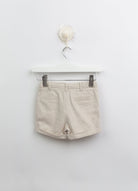 جينجرسنابس شورت ولادي قصير بثنية البيج