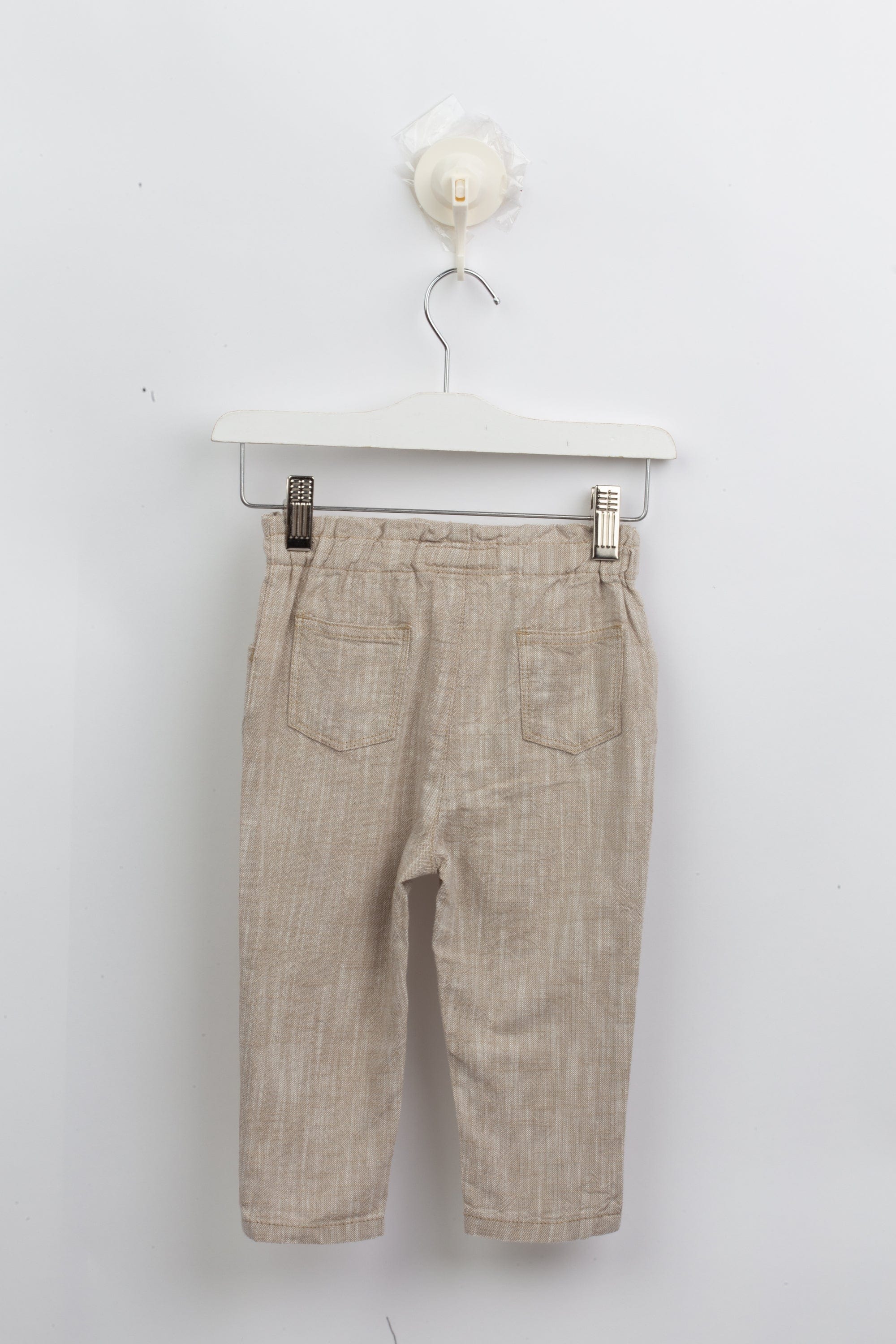 جينجرسنابس بنطلون أطفالي قماش بخصر مطاطي بني