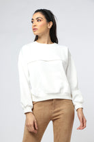 ميكا بلوزة نسائية بجيوب أمامية