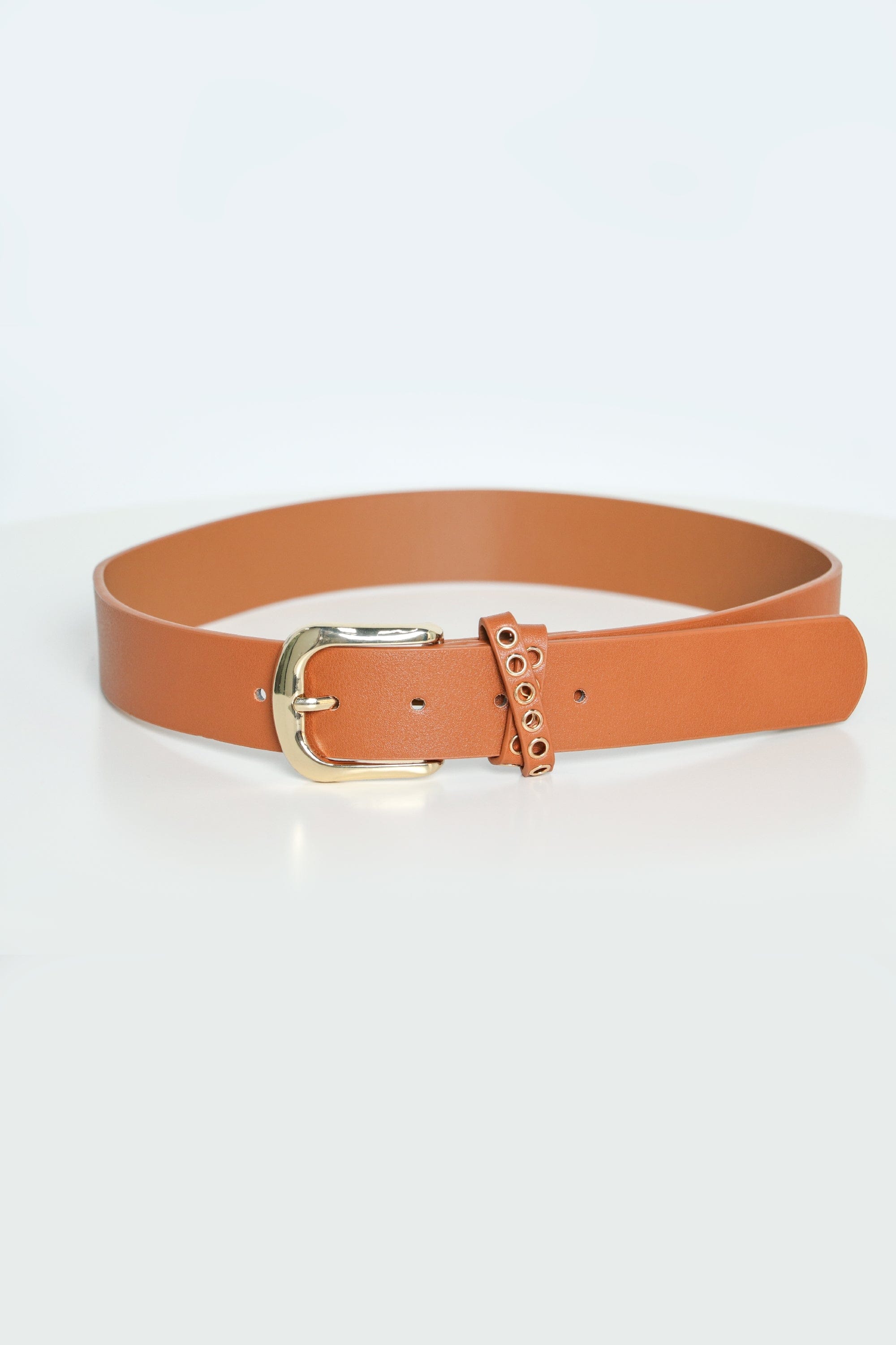 ميكا حزام جلد بتوكة معدني جملي