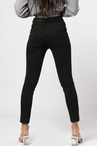 ميكا بنطلون ليقنز بخصر مرتفع نسائي