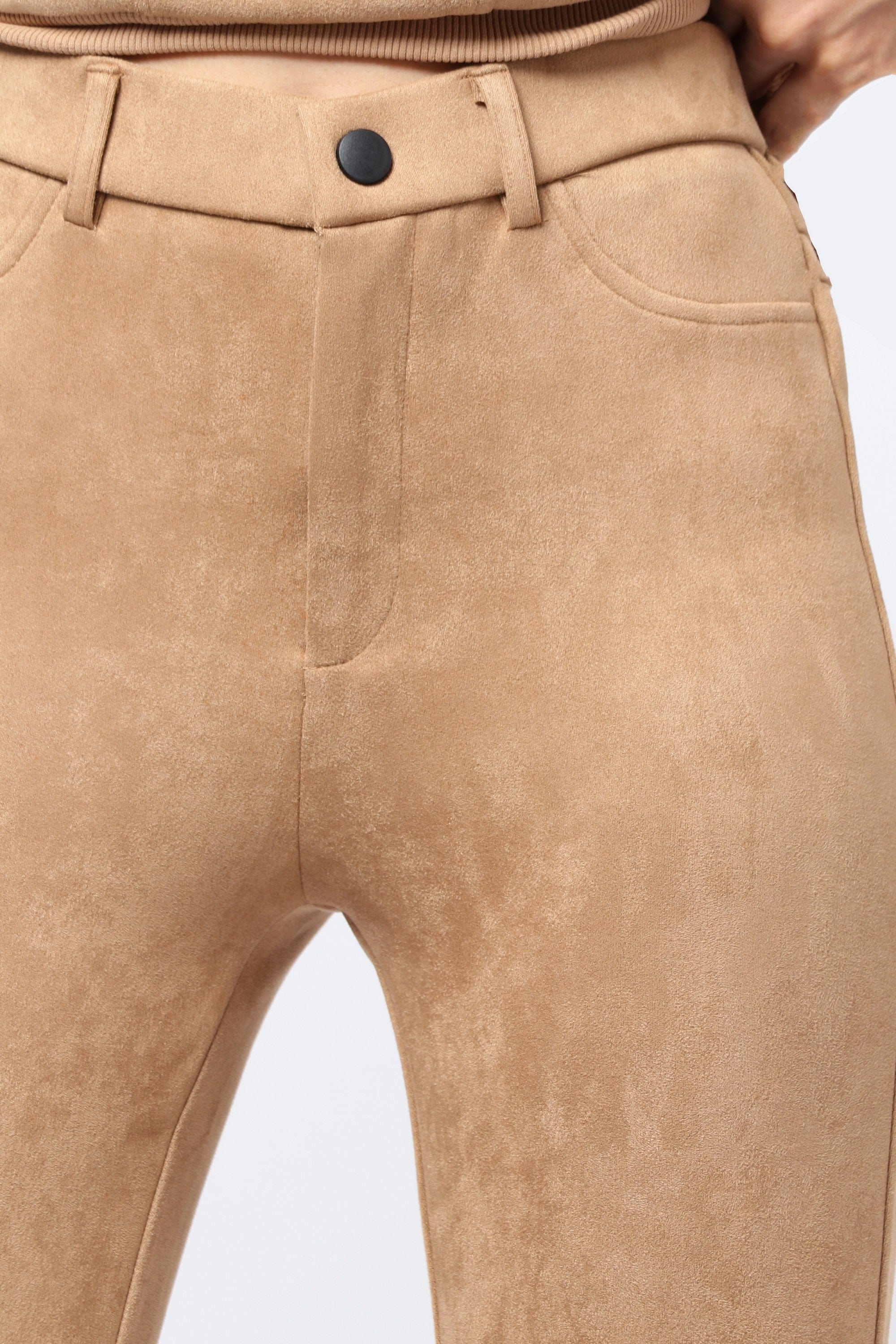 ميكا بنطلون ليقنز بخصر مرتفع نسائي