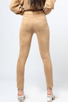 ميكا بنطلون ليقنز بخصر مرتفع نسائي