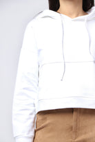 ميكا بلوزة بأكمام طويلة قصيرة بهودي