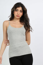 ميكا توب حمالات سادة نسائي