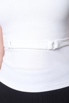 ميكا بلوزة بأكمام قصيرة مزين بحزام خصر