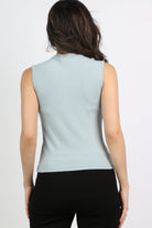 ميكا بلوزة كت برقبة دائرية وفتحى على الكتف نسائي