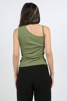 ميكا بلوزة حمالة رفيعة وعريضة نسائي