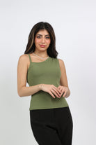 ميكا بلوزة حمالة رفيعة وعريضة نسائي