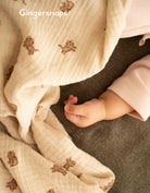 جينجرسنابس بطانية أطفال رضع منقوشة متعدد الألوان