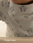 جينجرسنابس جمبسوت رضع منقوش أولادي أزرق