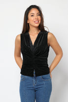 نتشي بلوزة سواريه كت بفتحة صدر سبعة نسائي