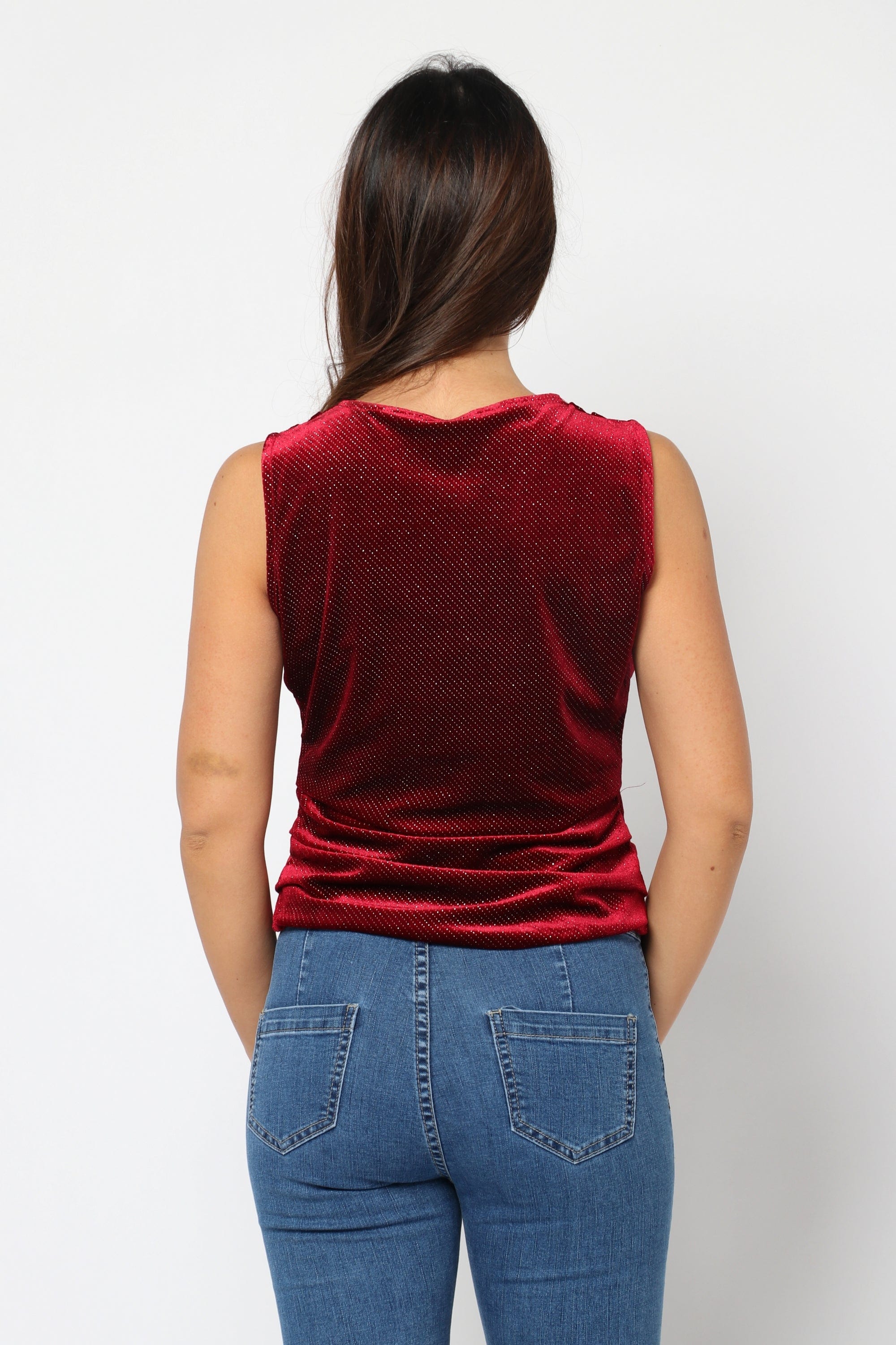 نتشي بلوزة سواريه كت بفتحة صدر سبعة نسائي