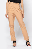 نتشي بنطلون كلاسيك طويل بزرارين نسائي