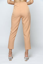 نتشي بنطلون سادة كلاسيك طويل نسائي