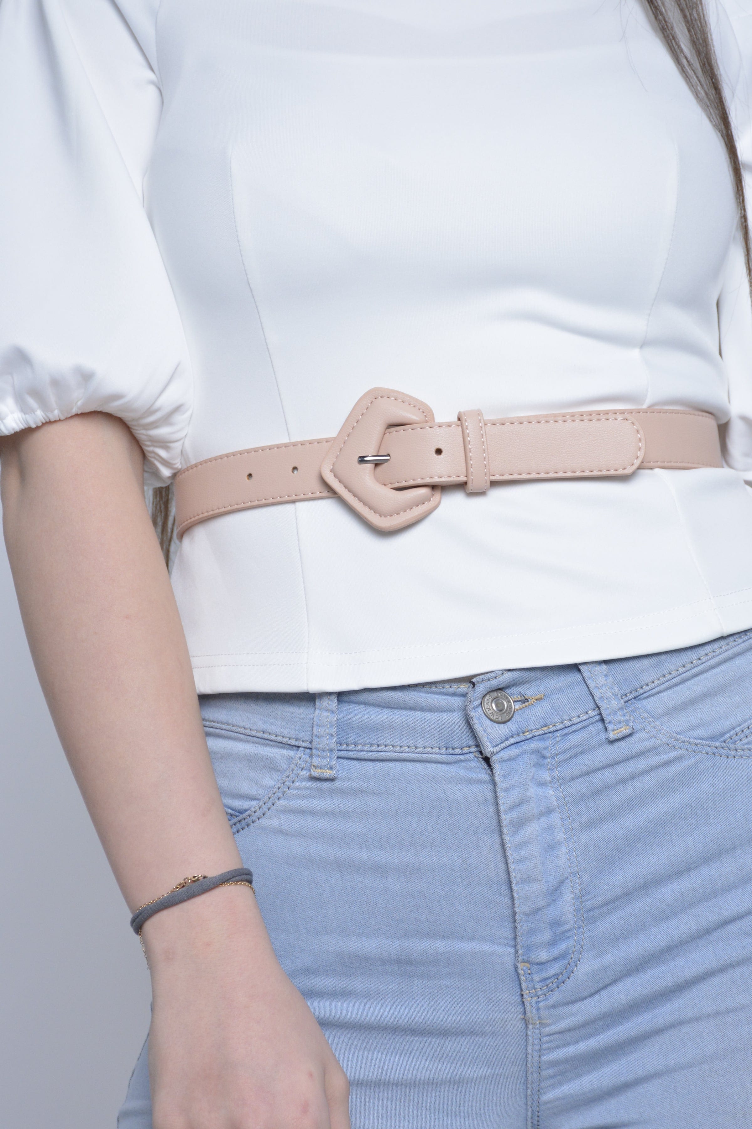 نتشي حزام جلد حريمي للخصر