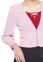 نتشي كارديجان مخصر بأزرار أمامية 3/4 كم طويل