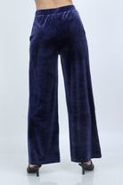 نتشي بنطلون نسائي بجيوب هاي ويست وايد ليج طويل نسائي