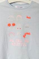 جينجرسنابس تيشيرت مطرز بالخيط كم قصير بناتي أرجواني