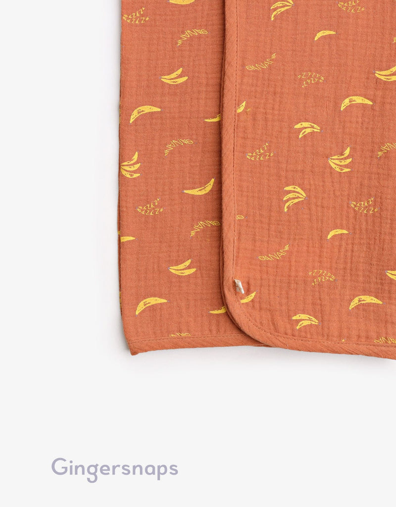 جينجرسنابس بطانية سرير أطفال منقوشة متعدد الألوان