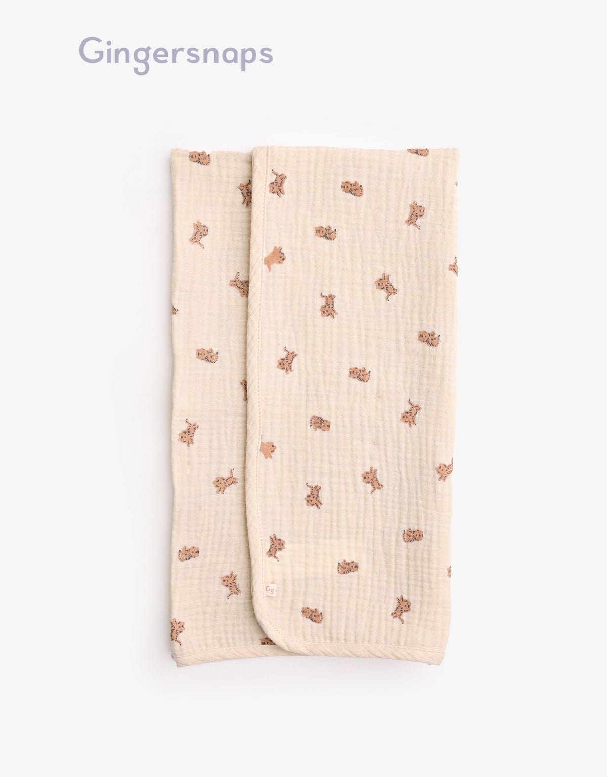 جينجرسنابس بطانية أطفال رضع منقوشة متعدد الألوان