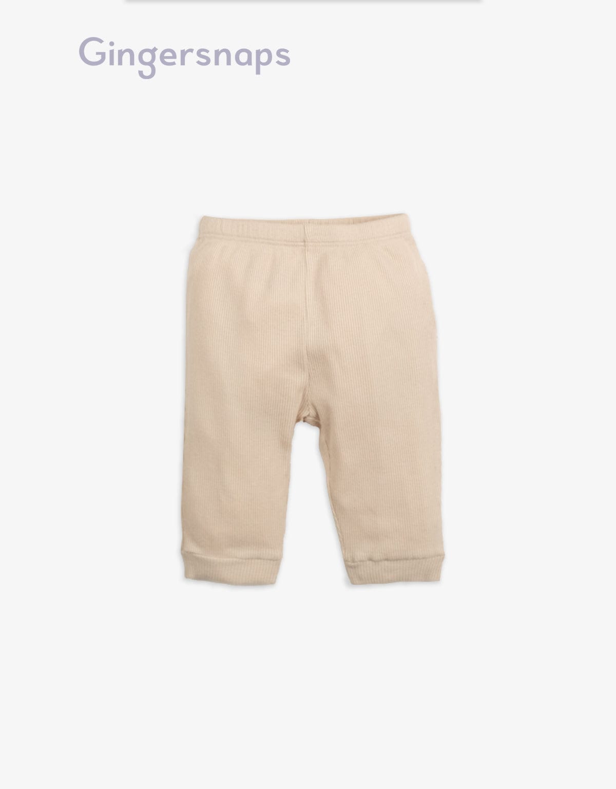 جينجرسنابس طقم مواليد سادة بلوزة ملفوفة وبنطلون وردي