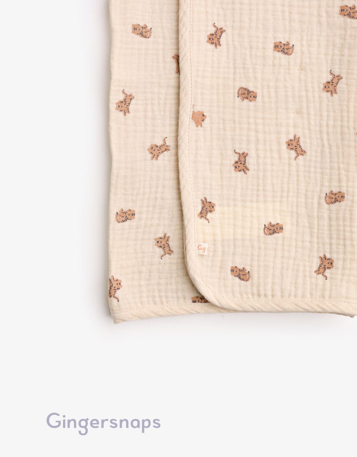 جينجرسنابس بطانية أطفال رضع منقوشة متعدد الألوان