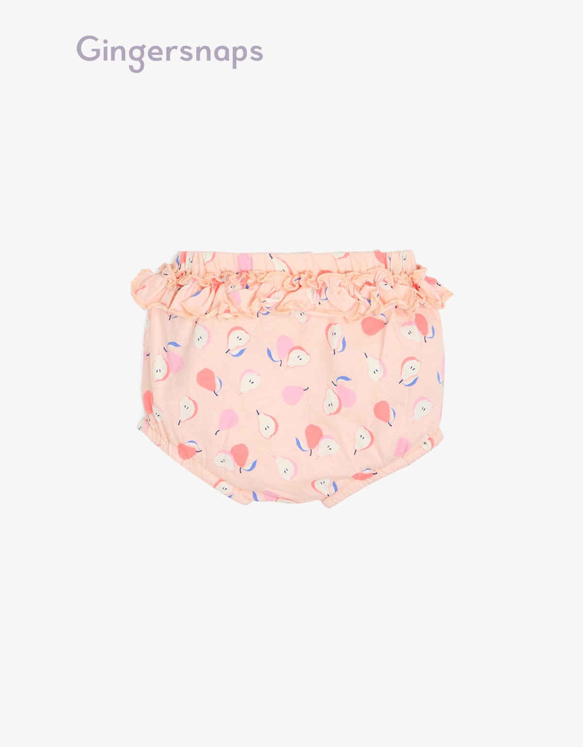 جينجرسنابس شورت رضع بناتي بنمط رسومات فواكة متعدد الألوان