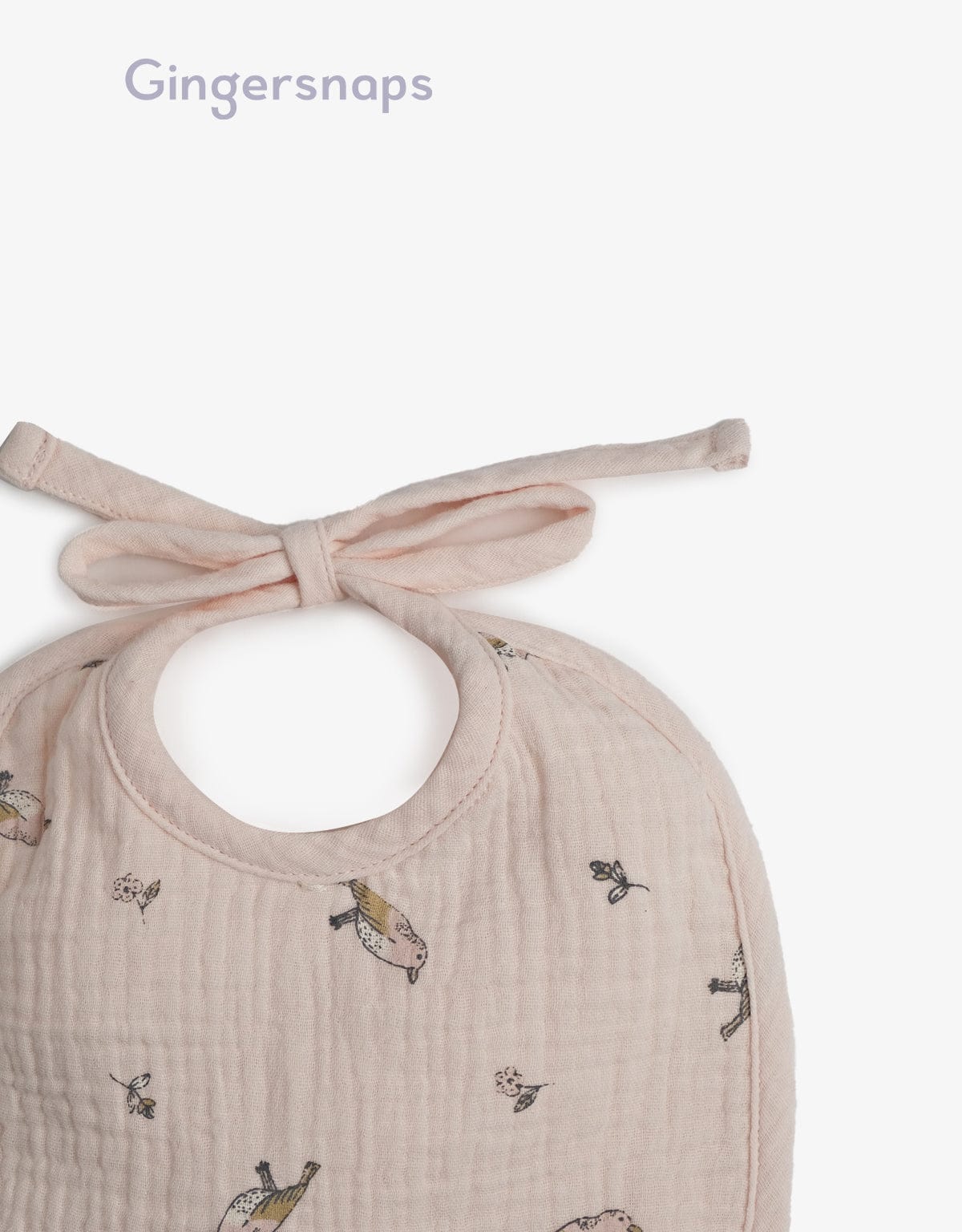 جينجرسنابس مريلة رضع منسوجة متعدد الألوان