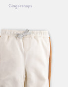 جينجرسنابس سويت بانتس بخطوط جانبية أولادي للرضع بيج