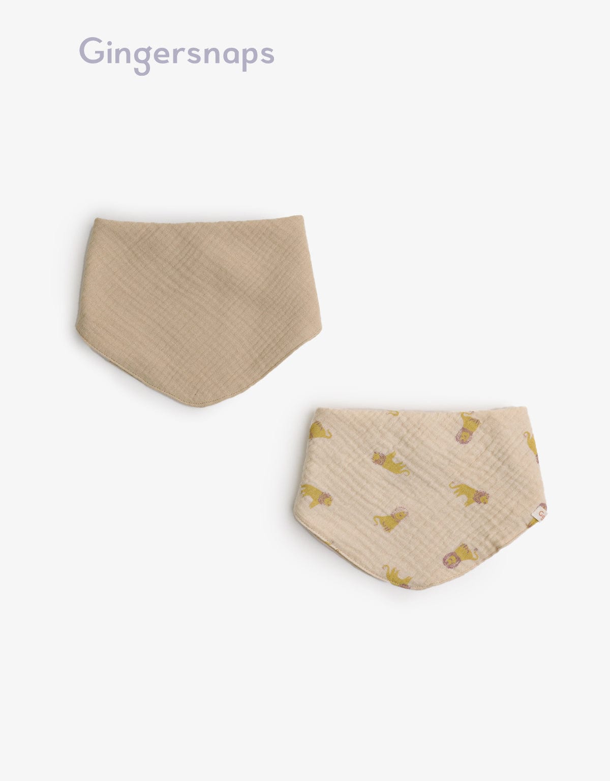 جينجرسنابس مرايل ولادي منسوجة بطبعة أسد متعدد الألوان