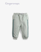 جينجرسنابس بنطلون أولادي سادة مخطط من الجانبين أخضر