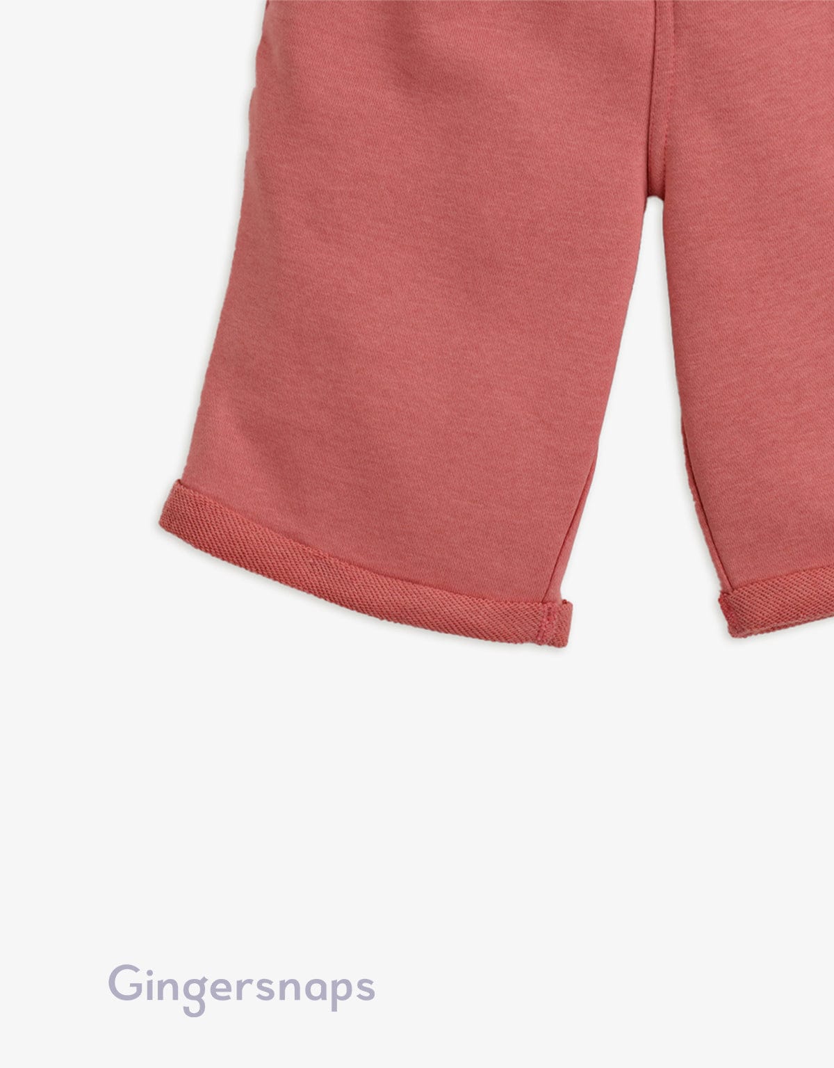 جينجرسنابس شورت ولادي سادة برباط على الخصر أحمر