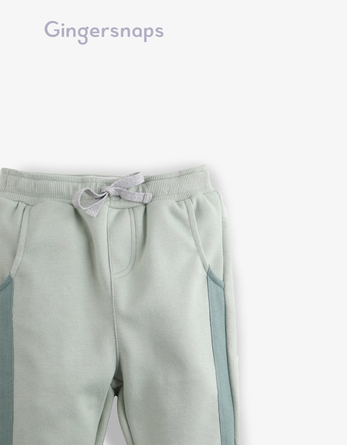 جينجرسنابس بنطلون سويت بانتس بخطوط جانبية أولادي أخضر