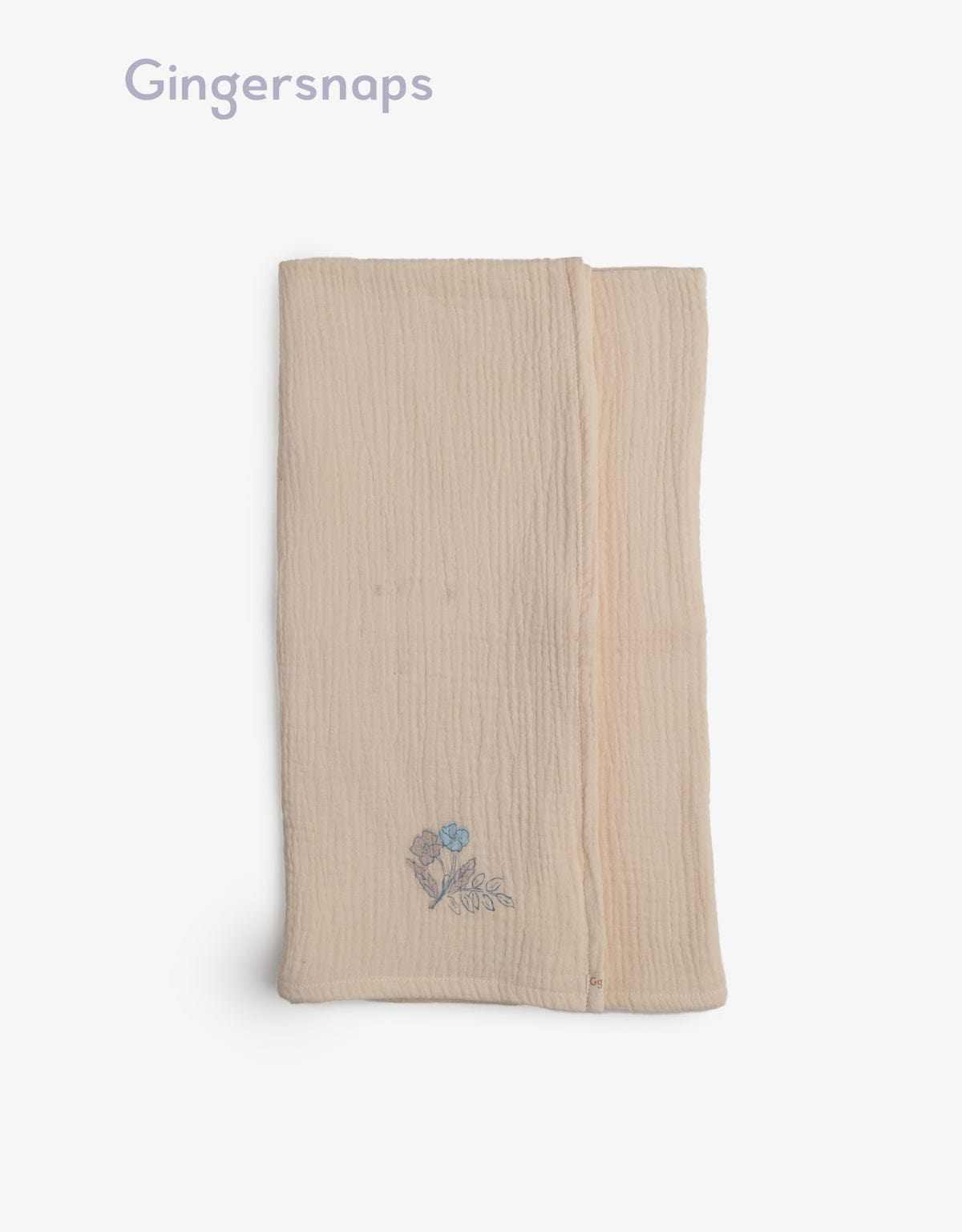 جينجرسنابس بطانية بنات رضع منقوشة متعدد الألوان