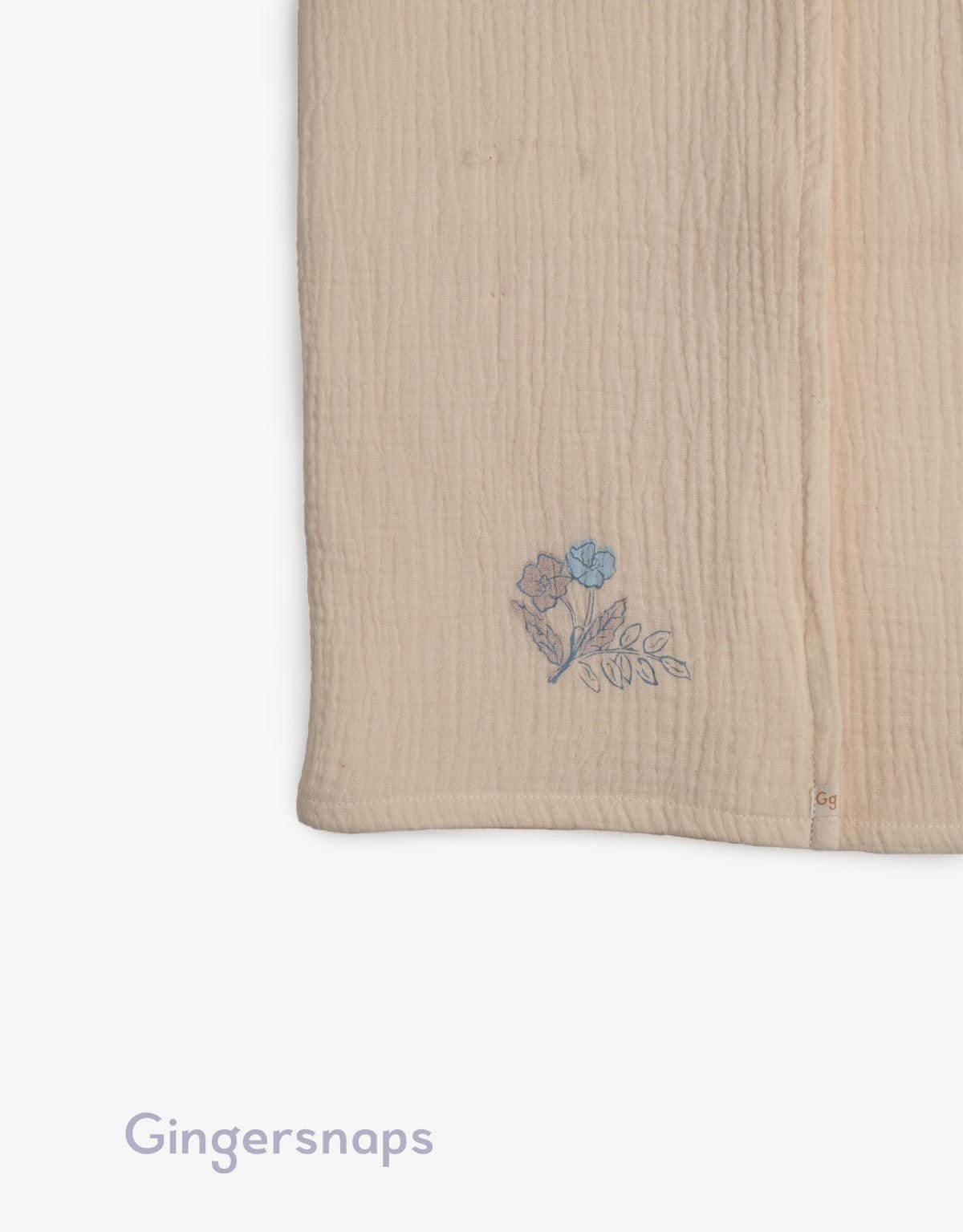 جينجرسنابس بطانية بنات رضع منقوشة متعدد الألوان